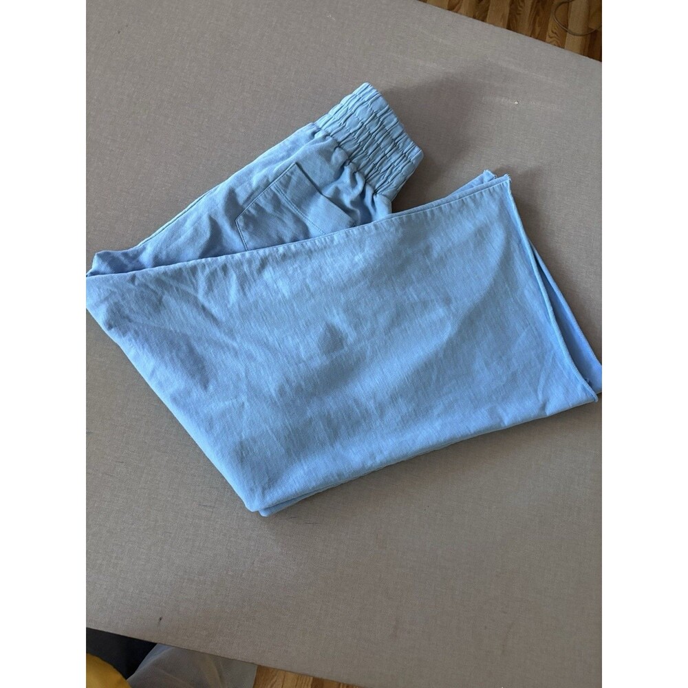 COLLUSION Womens Size 2 Small Baby Navy High Rise Pants